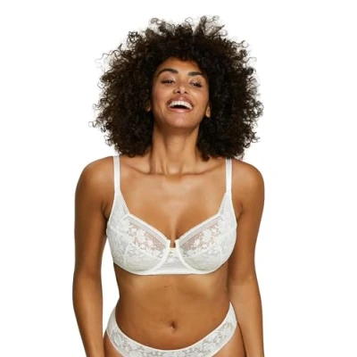 Image de Sans Complexe Suzie Soutien Gorge Classique Armatures Femme, Ivoire, 105C