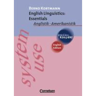 Afbeelding van English Linguistics: Essentials