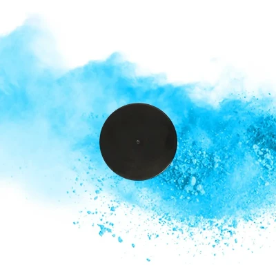 Afbeelding van Gender Reveal Hockeypuck Jongen Geslachtsonthulling Bekend making geslacht