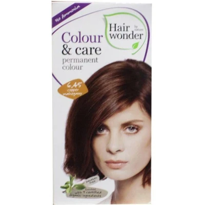 Afbeelding van Hairwonder Colour &amp; Care 6.45 Koper Mahonie 100ml