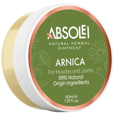 Afbeelding van Absolei Arnica zalf, natuurlijke zalf voor spieren, kneuzingen en zwellingen, 40 ml