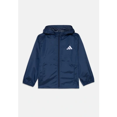 Afbeelding van adidas Performance RAIN Jacket Junior Unisex Windjack voor kinderen, Maat: 140, Dark blue