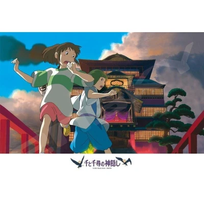 Afbeelding van Ghibli Spirited Away: De reis van Chihiro &quot;Chihiro en Haku&quot; Puzzel 500st