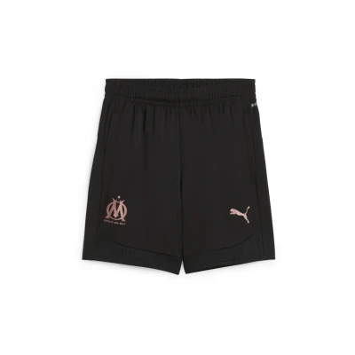 Afbeelding van Olympique de Marseille trainingsshort, Zwart, Maat 11 12Y PUMA