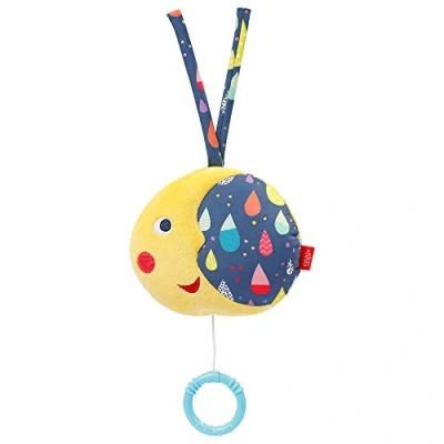Afbeelding van Fehn Muziekdoosje Color Friends Maan 13 Cm Pluche