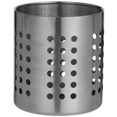 Afbeelding van IKEA Bestekmand &quot;Ordning&quot; van roestvrij staal keukengereihouder 12 cm diameter 13,5 hoog