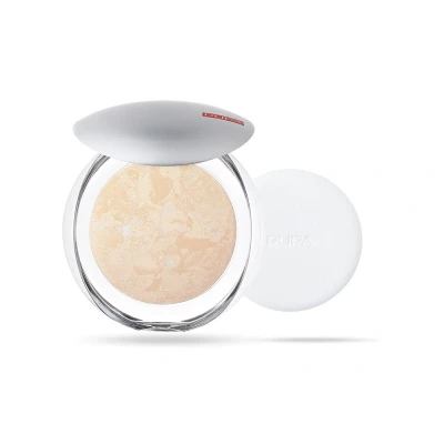 Afbeelding van Pupa Luminys Baked Face Powder 01 Ivory Beige