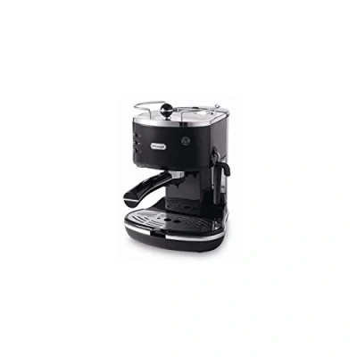 Image de De&#039;Longhi Icona ECO 311.BK machine à café avec buse vapeur &quot;Cappuccino&quot; 15 bar noir onyx