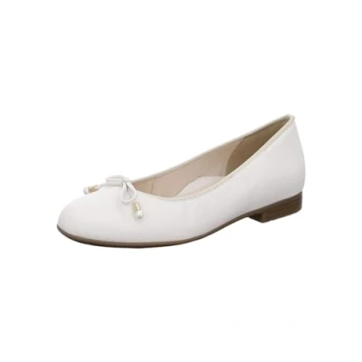 Afbeelding van ara Ballerina&#039;s cream, Dames, Maat: 40, Cream Leer