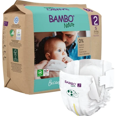 Afbeelding van Bambo Nature Luiers 30 stuks maat 2