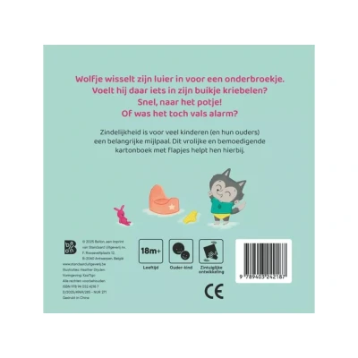 Afbeelding van Ik groei: Op het potje (kartonboek)