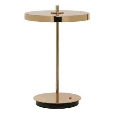 Afbeelding van Umage Asteria tafellamp LED oplaadbaar Ø20 Polished Brass