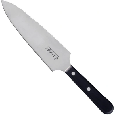 Afbeelding van Triangle Taartmes 18 cm met Dubbele Functie Gekarteld &amp; Glad Lemmet Solingen Kwaliteit