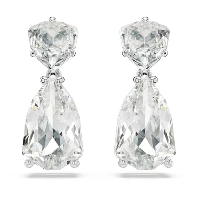 Afbeelding van Swarovski dames Mesmera oorstekers met kristal in de kleur Zilver