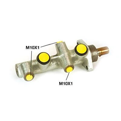 Afbeelding van BREMBO M 50 006 Hoofdremcilinder Gietijzer 10 x 1 (3) MERCEDES BENZ: W123 Saloon, Estate, S Class Saloon