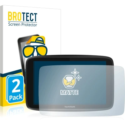 Afbeelding van BROTECT Screenprotector voor TomTom GO 6250 Folie Beschermfolie matte (2 Stuks)