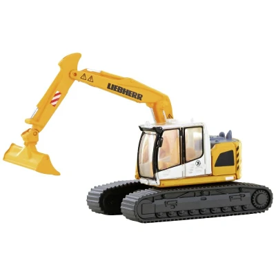 Afbeelding van Minis by Lemke LC4267 N Bouwvoertuig Liebherr Compacte graafmachine op rupsbanden met schep