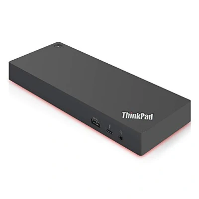 Image de Lenovo ThinkPad Thunderbolt 3 Dock Gen2 Réplicateur de port 2 x HDMI DP GigE 135 Watt Europe pour L480 20LS 20LT; P51s 20HB 20HC 20JY 20K0; P52s 20LB 20LC; T470 20HD 20HE 20JM 20JN; T480 20L5