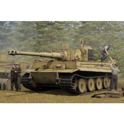 Afbeelding van 1:16 HobbyBoss 82607 Pz.Kpfw. VI Tiger I Early Tank Plastic Modelbouwpakket