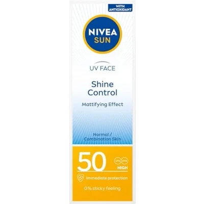 Afbeelding van NIVEA SUN Crème de visage matifiant UV avec la protection élevée SPF50 50ml