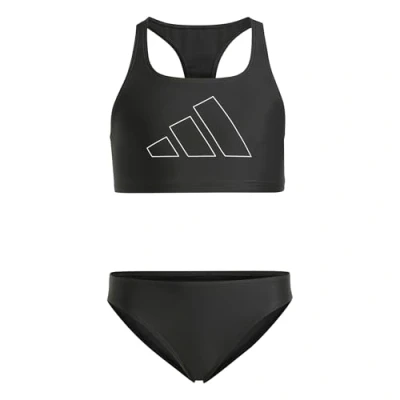 Afbeelding van adidas Performance Big Bars Bikini Kids Kinderen Zwart 116