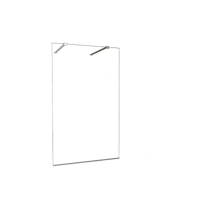 Afbeelding van Wiesbaden inloopdouche vrijstaand 1400x2000 8mm NANO glas