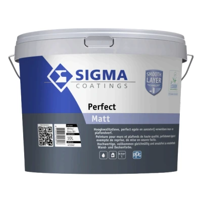 Afbeelding van Sigma Perfect Matt 10 liter Muurverven