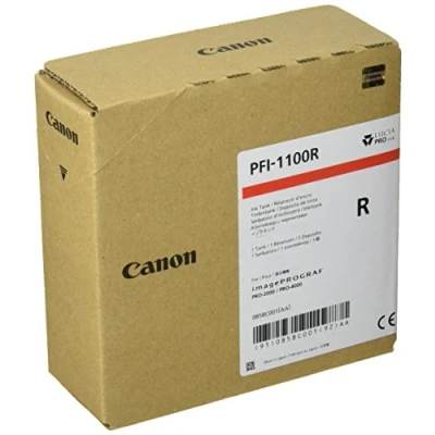 Afbeelding van Canon PFI 1100R Inktcartridge Rood
