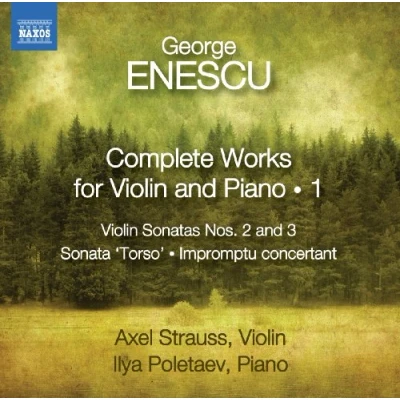 Afbeelding van Axel Strauss &amp; Ilya Poletaev Enescu: Complete Works For Violin Piano 1 (CD)