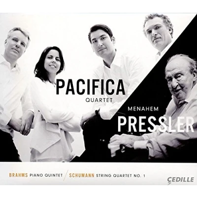 Afbeelding van Pacifica Quartet &amp; Menahem Pressler Brahms Piano Quintet/Schumann String No. 1 (CD)