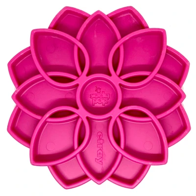 Afbeelding van Sodapup Mandala Etray Feeder Hondenvoerbak Ø20 cm Roze