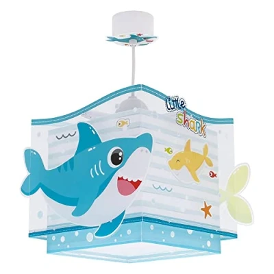 Afbeelding van Dalber Sharks Kinderkamer hanglamp Blauw;Groen