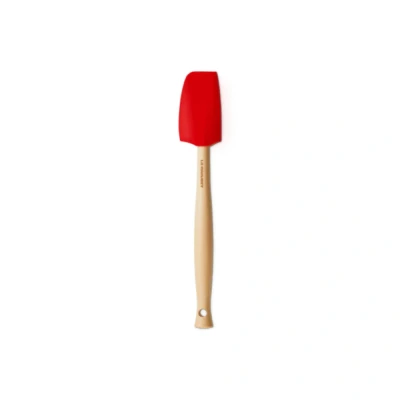 Afbeelding van Le Creuset Silicone Premium Kleine Spatel In Kersenrood