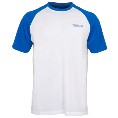 Afbeelding van Preston Lightweight White Raglan T shirt XXL