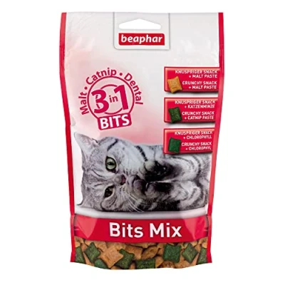 Afbeelding van 150g Bits Mix Beaphar Kattesnack