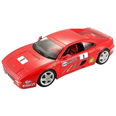 Afbeelding van Bburago Ferrari R&amp;P F355 Challenge Racing 1/24 rood