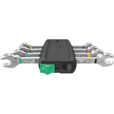 Afbeelding van Wera 05020314001 6005 Joker 4 Set 1 Dubbele steeksleutelset delig 6 12 mm