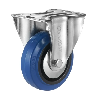 Afbeelding van Tarsus Bokwiel 80 mm met Kogellager 100 kilo Blauw