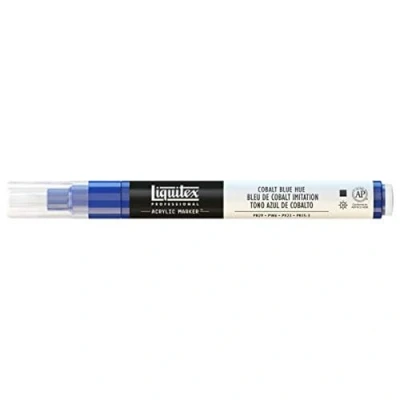 Afbeelding van Liquitex Marker, fijne punt, kobaltblauw imitatie