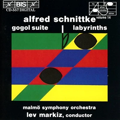 Afbeelding van Malmö Symphony Orchestra, Lev Markiz Schnittke: Gogol Suite/Labyrinths (CD)