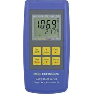 Afbeelding van Greisinger GMH 3611 GL Zuurstofmeter Druk, O₂ concentratie, verzadiging