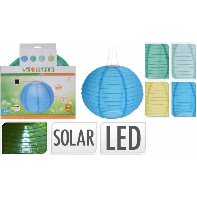 Afbeelding van Nampook Solarlamp Led Lampion Balvorm