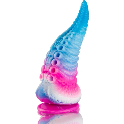 Afbeelding van EPIC PHORCYS BLUE TENTACLE DILDO BIG SIZE XXL MET ZUIGNAP SEX TOYS VOOR VROUW KOPPELS SEKSSPEELTJES