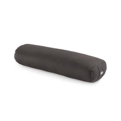 Afbeelding van yoga bolster voor Yin met kapok vulling wasbare overtrek van katoen yogakussen geweldig resterende (Special Edition)(Antraciet)
