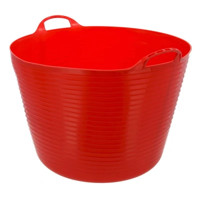 Afbeelding van Flexibele mand rood 60 liter