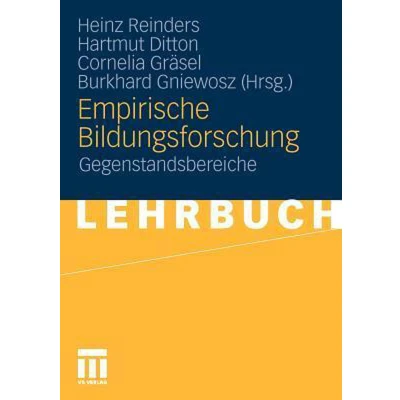 Afbeelding van Empirische Bildungsforschung