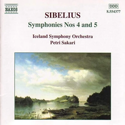 Afbeelding van Iceland Symphony Orchestra, Petri Sakari Sibelius: Symphonies Nos. 4 &amp; 5 (CD)