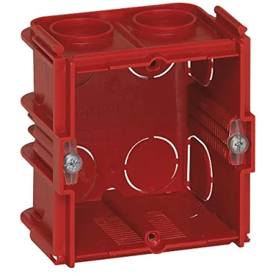 Afbeelding van Legrand Doos metselwerk 1 mech. 60mm schroeven/spanklauwen