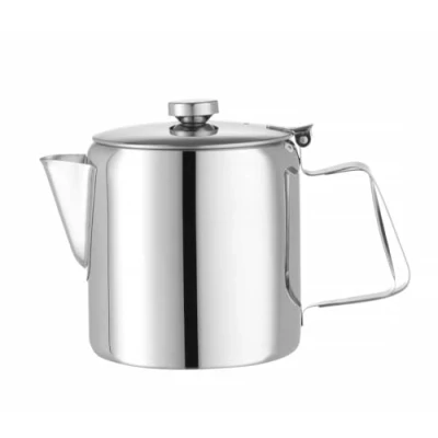 Afbeelding van Hendi Koffie /theekan met scharnierend deksel 0,9L roestvrij staal vaatwasmachinebestendig