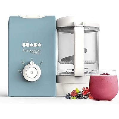 Image de Babycook express Robot bébé 4 en 1 mixeur cuiseur Vert sauge